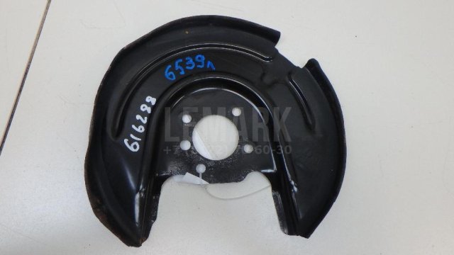 Щит опорный задний левый