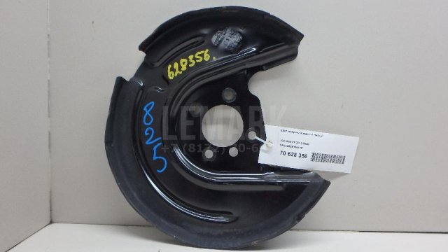 Щит опорный задний левый