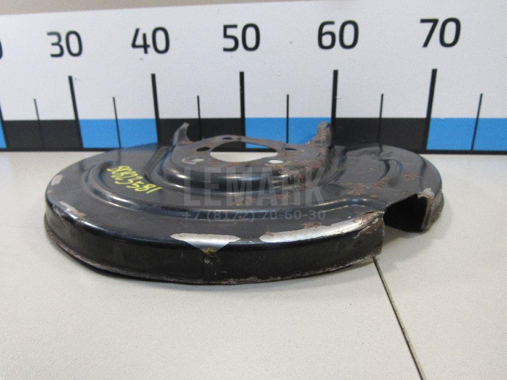 Щит опорный задний левый