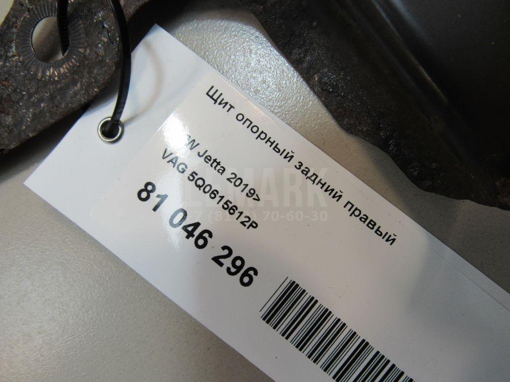 Щит опорный задний правый