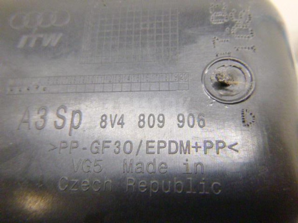 Ниша лючка бензобака