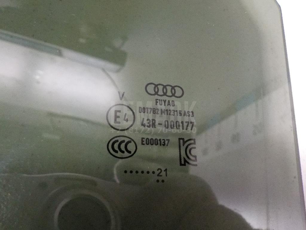 Стекло двери задней левой