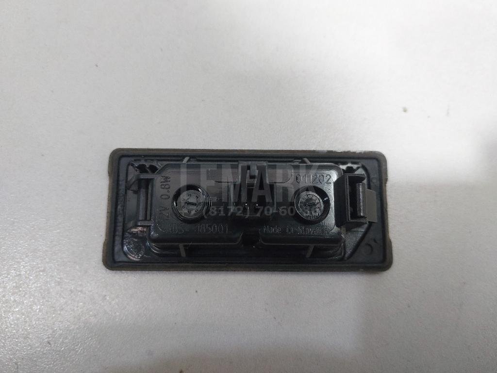 Фонарь подсветки номера