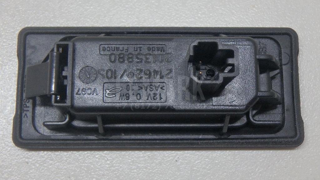 Фонарь подсветки номера