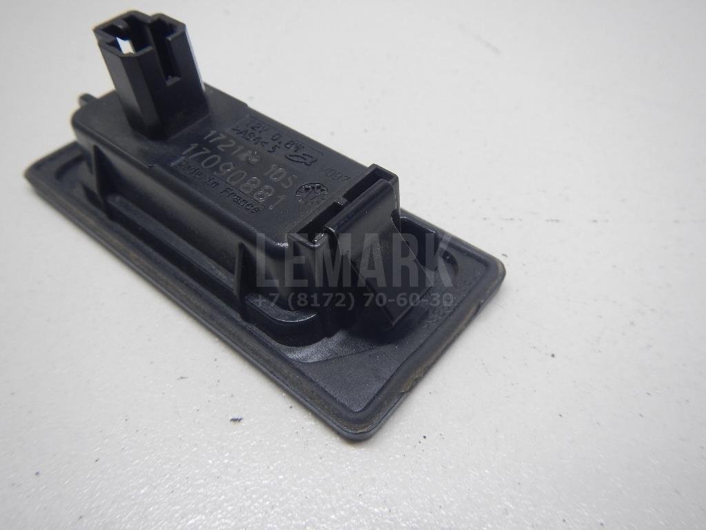 Фонарь подсветки номера