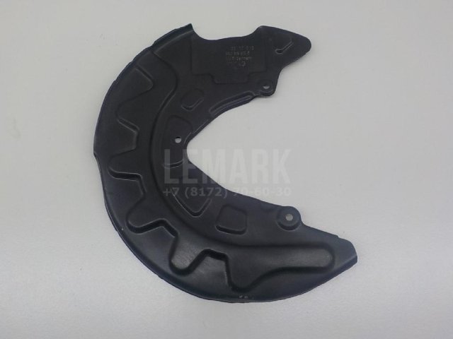 Пыльник тормозного диска