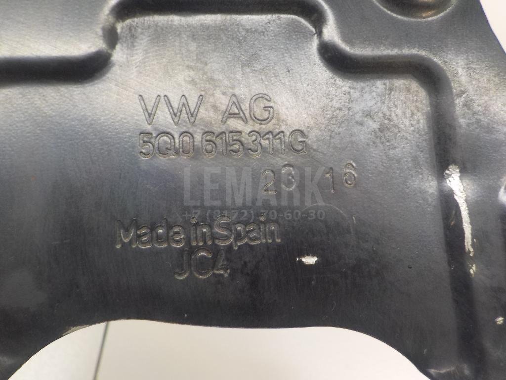 Пыльник тормозного диска