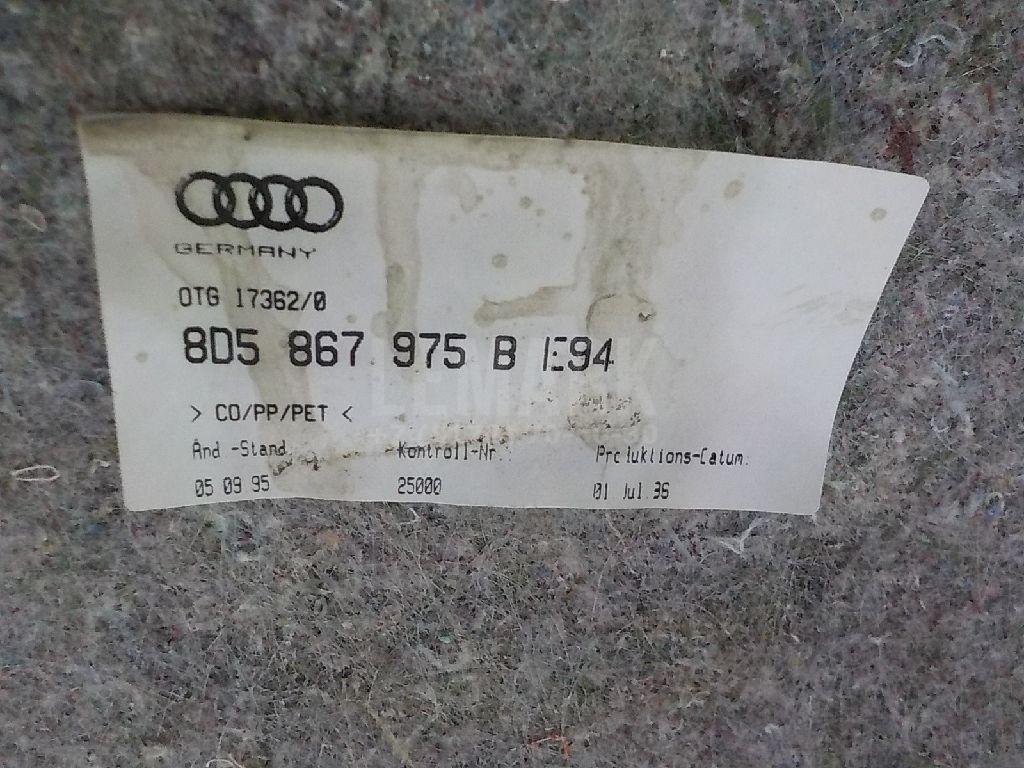 Обшивка крышки багажника