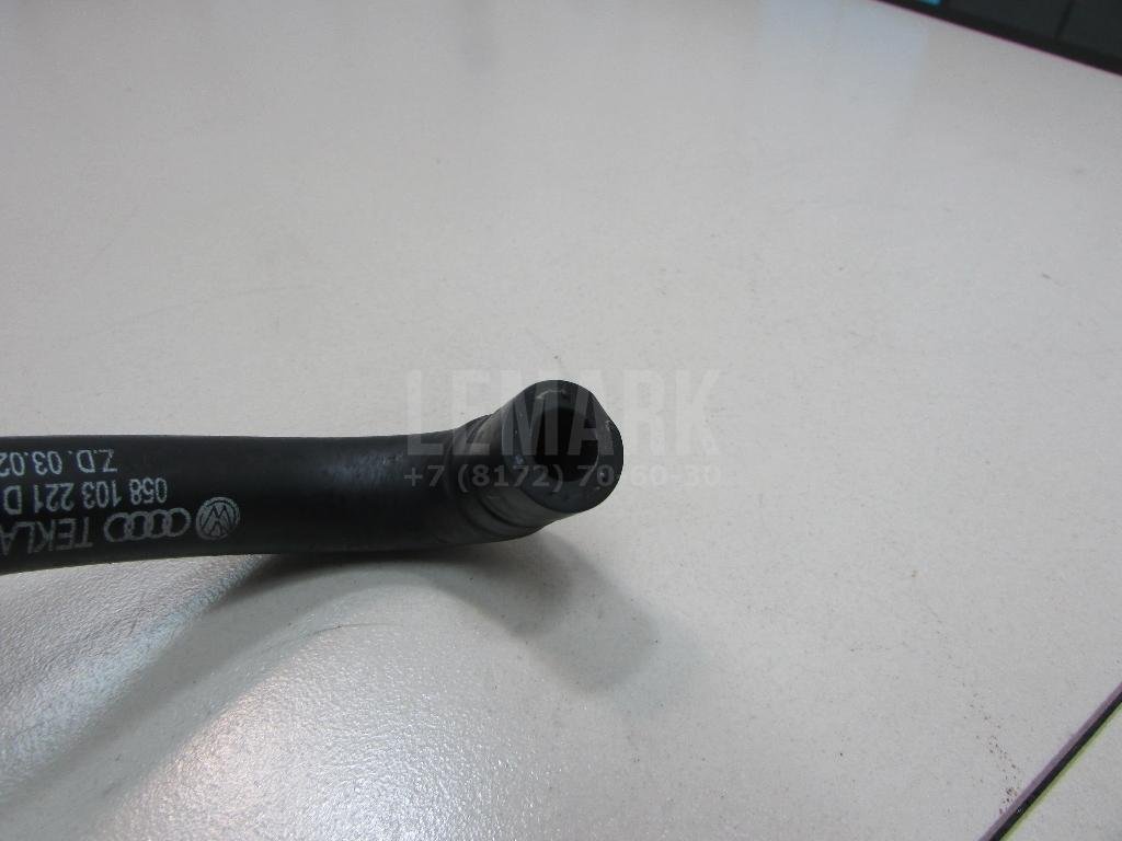 Шланг вентиляции картер. газов