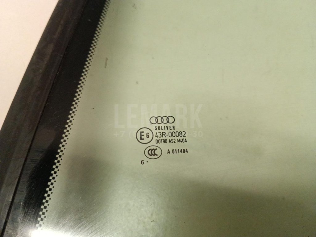 Стекло кузовное открывающееся (форточка) левое