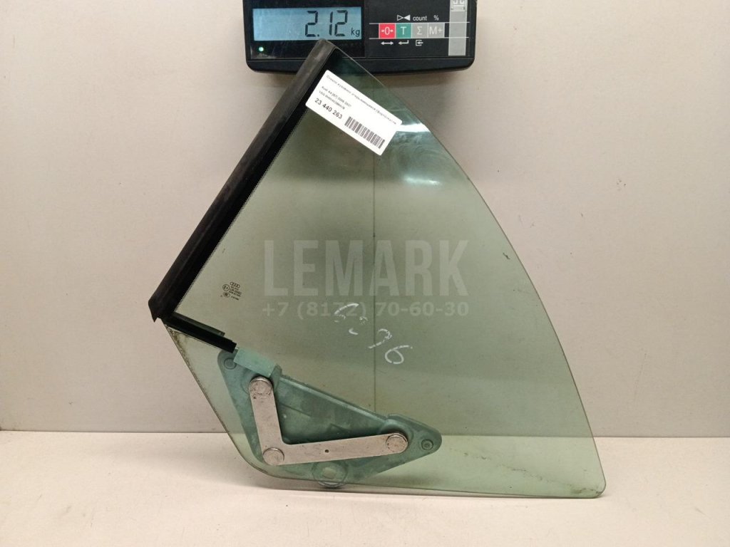 Стекло кузовное открывающееся (форточка) левое