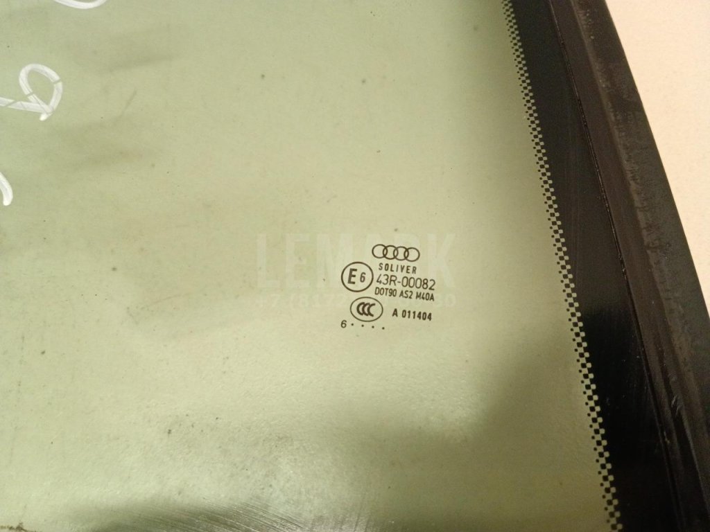 Стекло кузовное открывающееся (форточка) правое