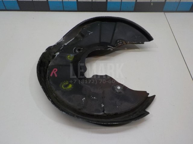 Пыльник тормозного диска