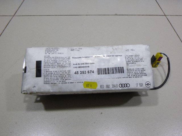 Подушка безопасности пассажирская (в торпедо)