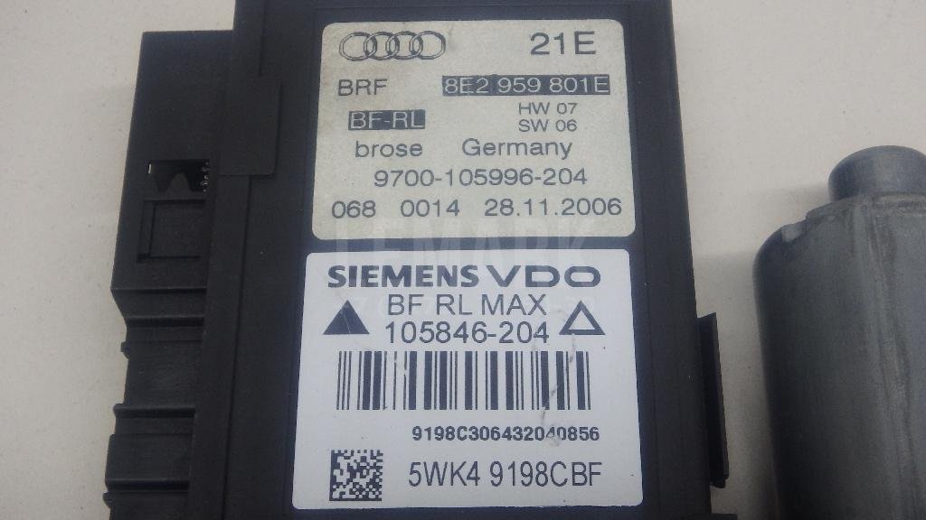 Стеклоподъемник электр. передний левый