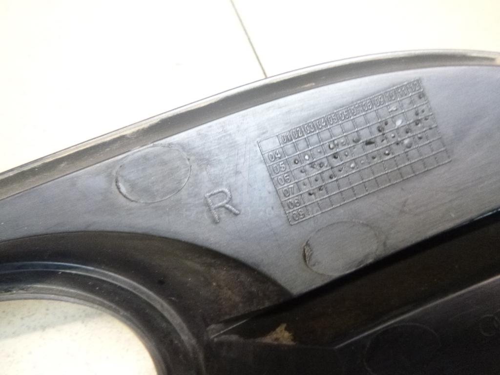 Решетка в бампер правая