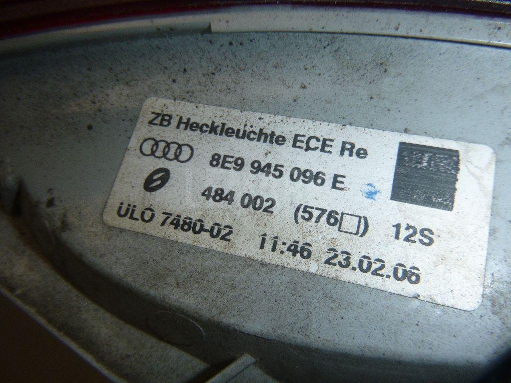 Фонарь задний наружный правый для  Audi A1 (8X) 2010-2018