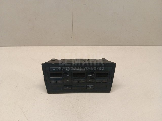 Блок управления климатической установкой