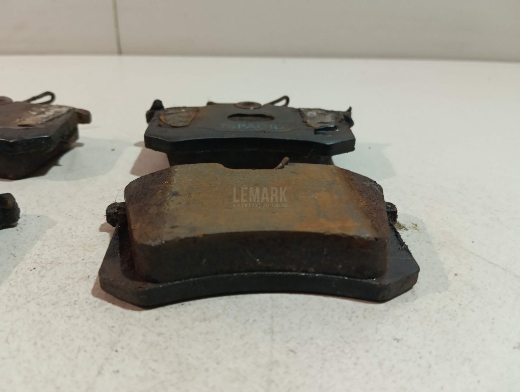 Колодки тормозные задние дисковые к-кт