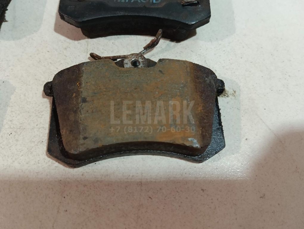 Колодки тормозные задние дисковые к-кт