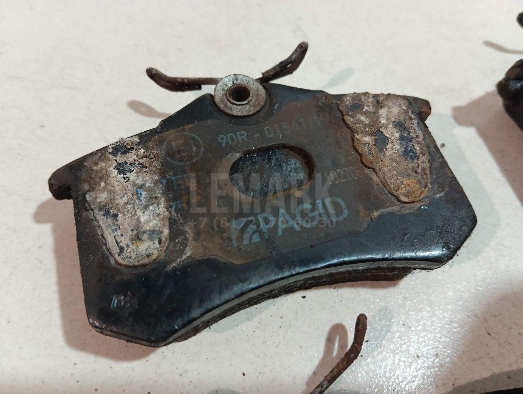 Колодки тормозные задние дисковые к-кт