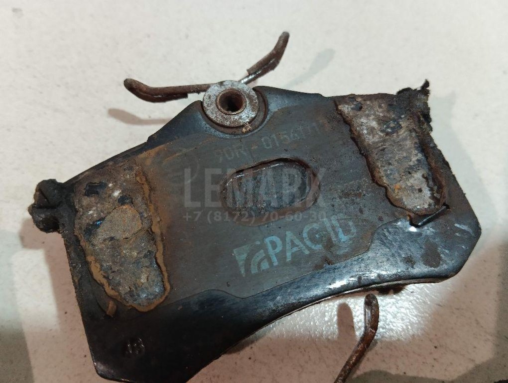 Колодки тормозные задние дисковые к-кт