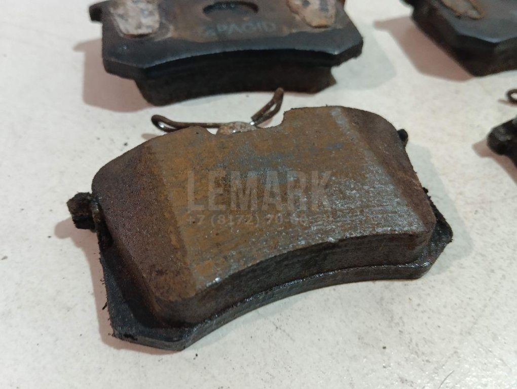 Колодки тормозные задние дисковые к-кт