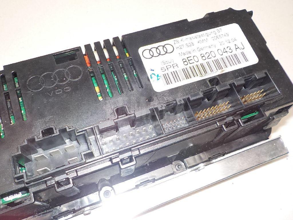 Блок управления климатической установкой