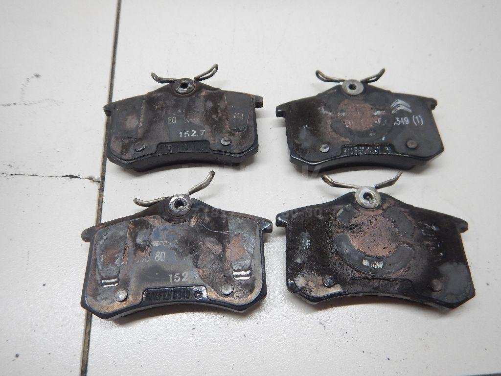 Колодки тормозные задние дисковые к-кт