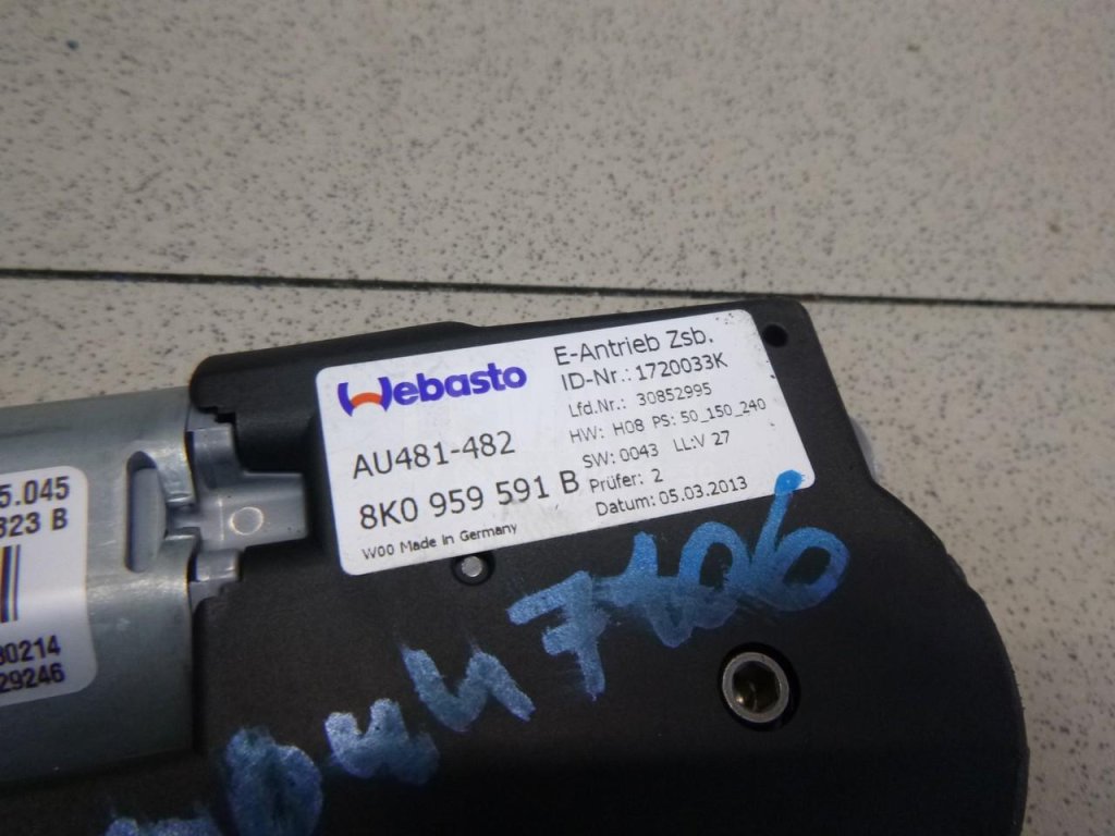 Моторчик люка для  Acura MDX 2007-2013