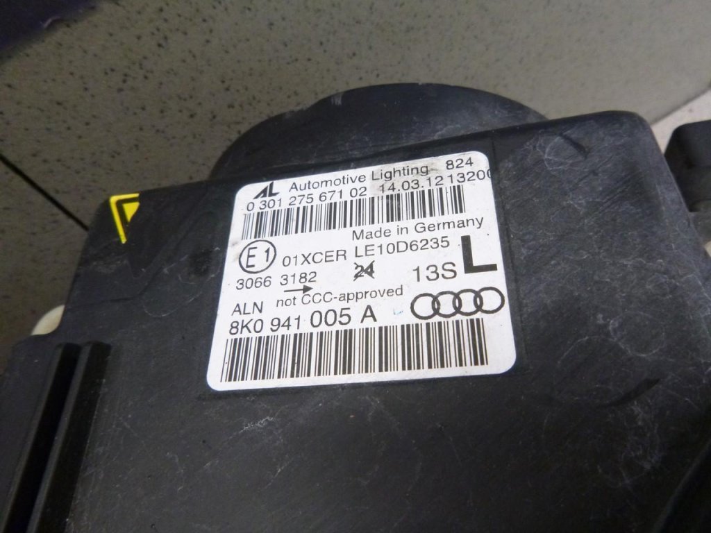 Фара левая для  Audi 100 [C4] 1991-1994