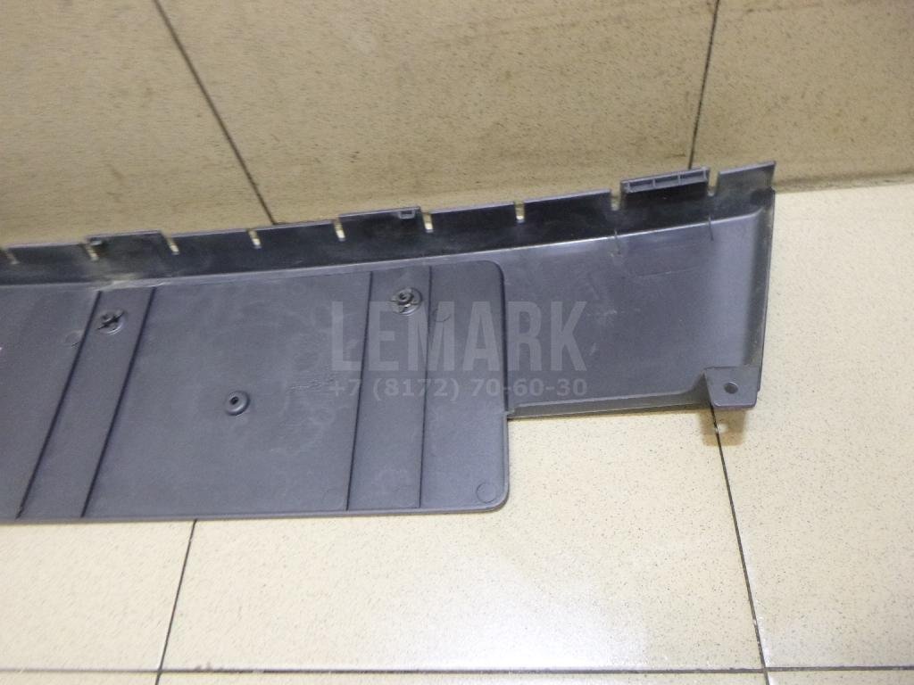 Накладка переднего бампера под номер