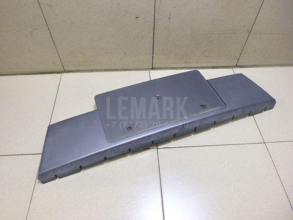 Накладка переднего бампера под номер