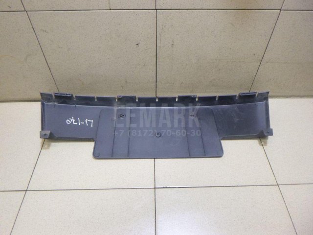 Накладка переднего бампера под номер