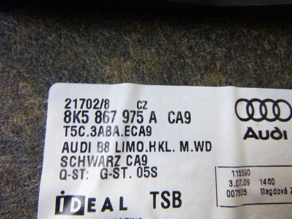 Обшивка крышки багажника