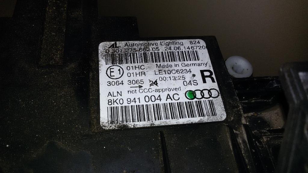 Фара правая для  Audi A4 [B5] 1994-2001