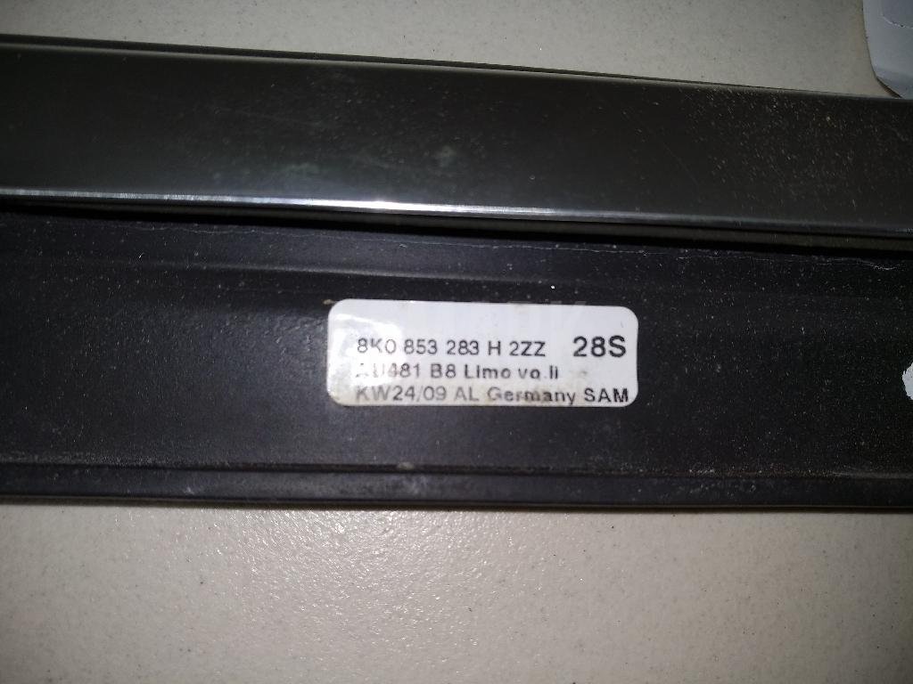 Накладка стекла переднего левого