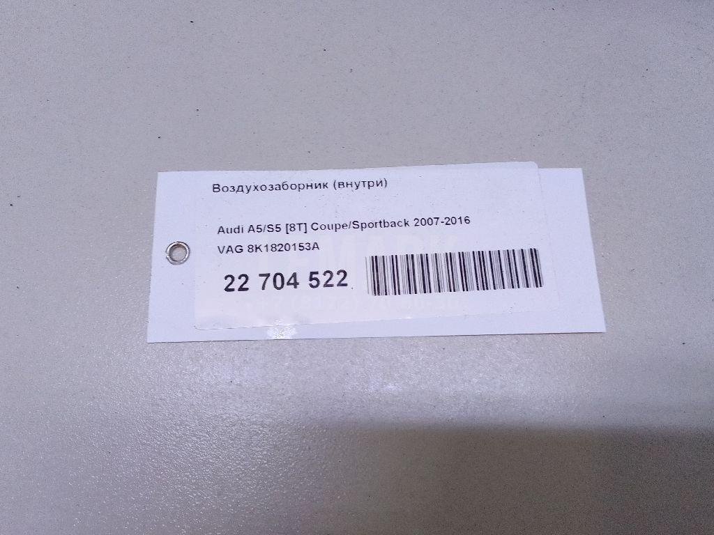 Воздухозаборник (внутри)