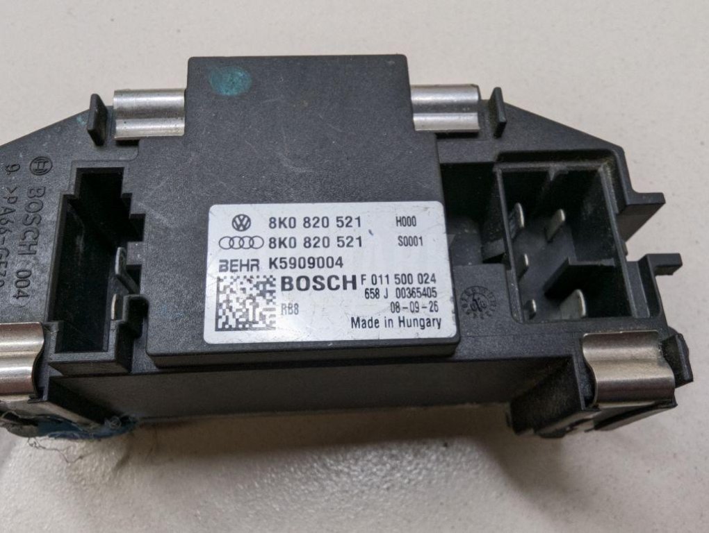 Резистор отопителя для  Audi A4 [B8] 2007-2015