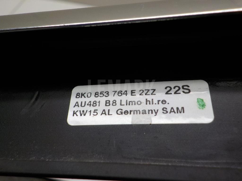 Накладка стекла заднего правого