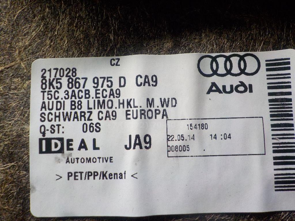 Обшивка крышки багажника