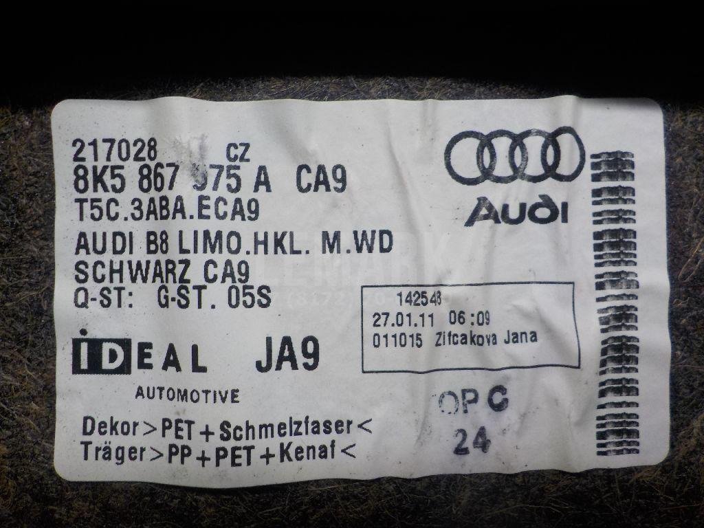 Обшивка крышки багажника