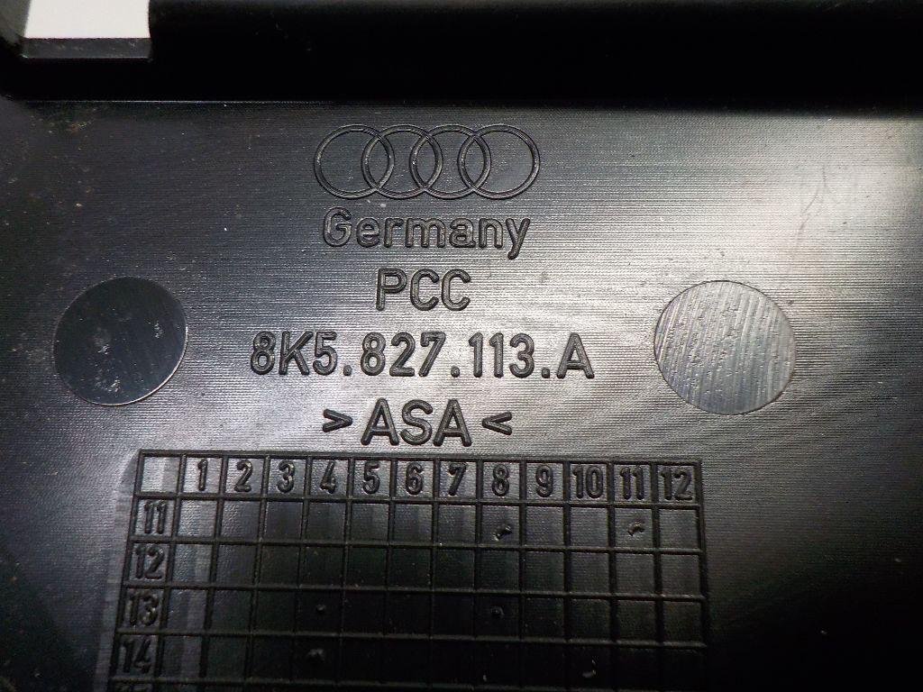 Накладка переднего бампера под номер