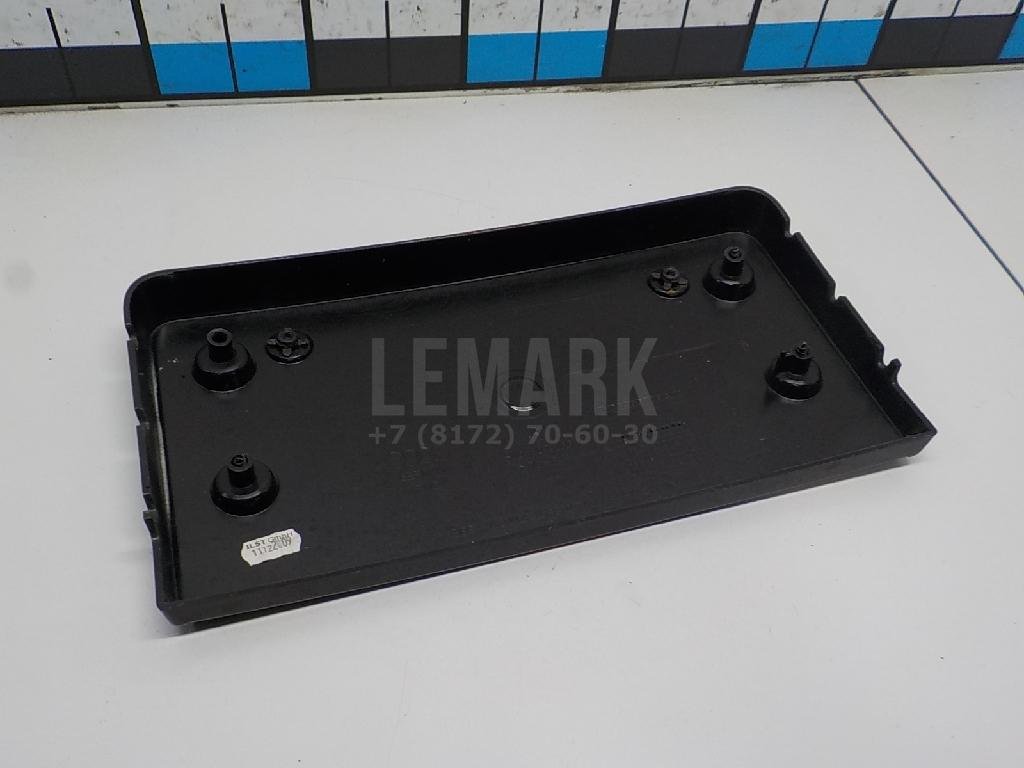 Накладка переднего бампера под номер