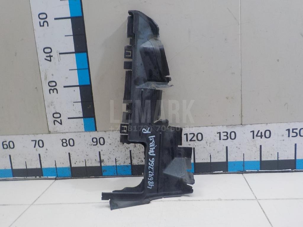 Воздуховод радиатора правый