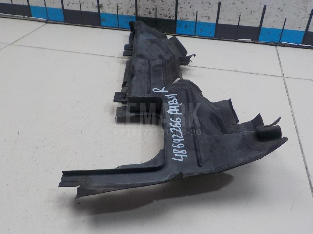 Воздуховод радиатора правый