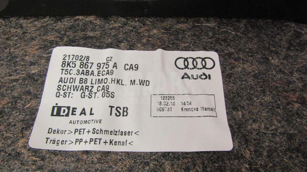 Обшивка крышки багажника