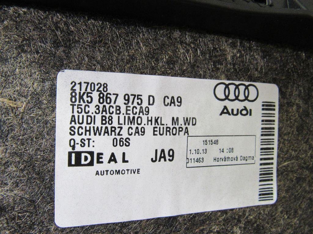 Обшивка крышки багажника