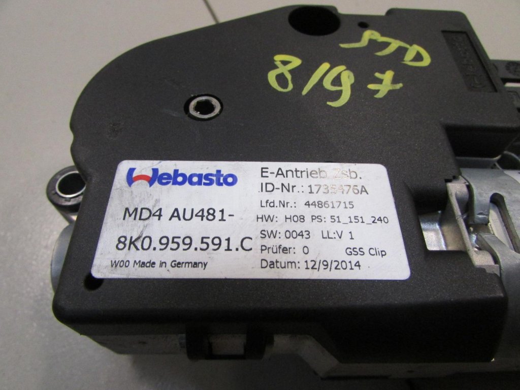 Моторчик люка для  Audi A3 [8P1] 2003-2013