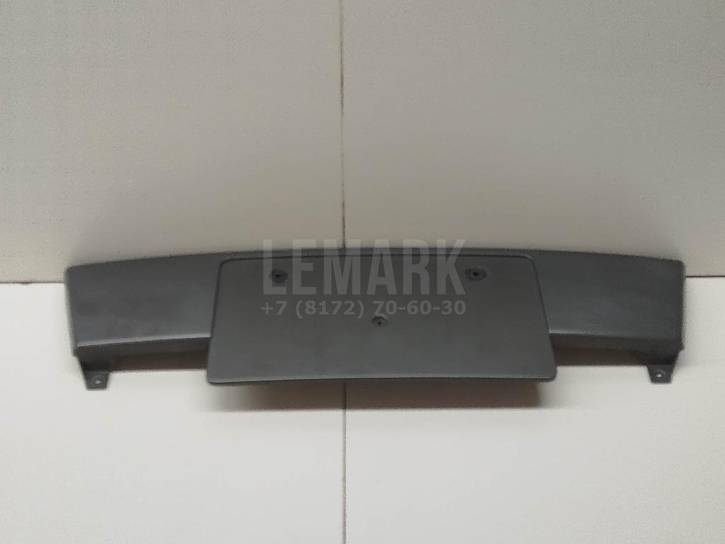 Накладка переднего бампера под номер